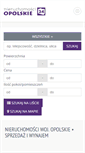 Mobile Screenshot of nieruchomosci-opolskie-24.pl